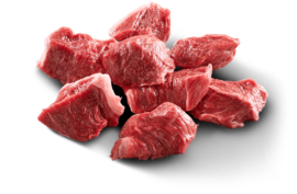 Stoofvlees van geitenvlees voor Irish stew, hachee en goulash